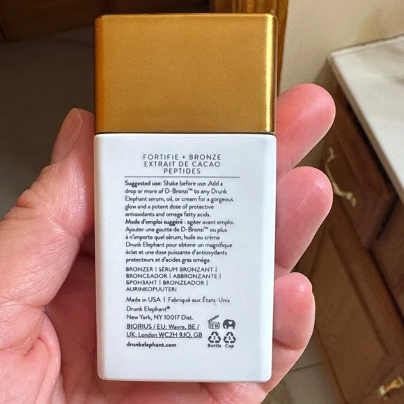 Drunk Elephant D-Bronzi Sunshine Drops with Gold Cap - Picture 2 of 3
